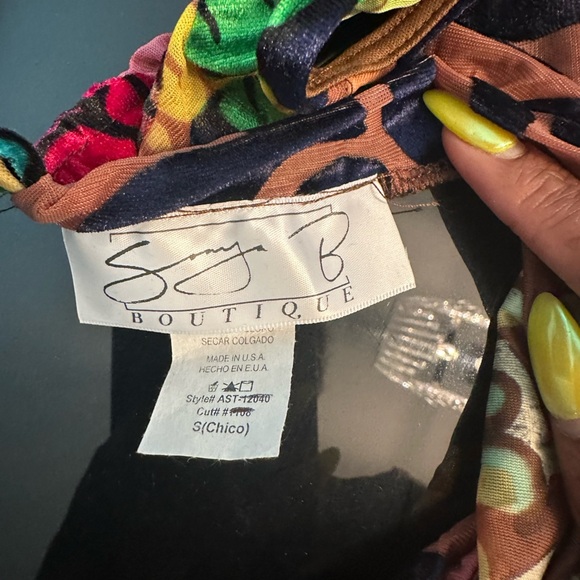 Floral Multicolor Jumpsuit - Picture 5 of 6